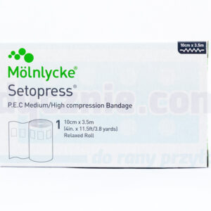 Setopress 10cm * 3.5m mediu la bandaj de compresie mare